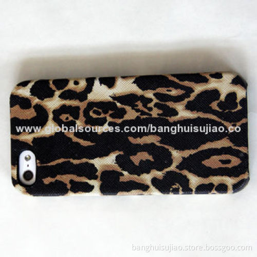 Fashionable Leopard Pattern Mobile Phone Holster for iPhone 5/5S, to Give You Best Protection